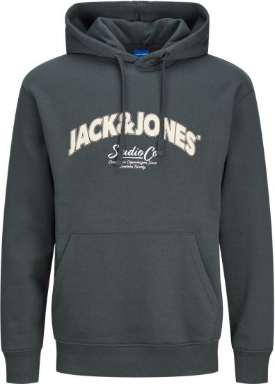 Jack & Jones JORBRONX Hoodie Dark Green - Sweaters & hoodies - Sweaters & Hoodies Grote Maten Heren