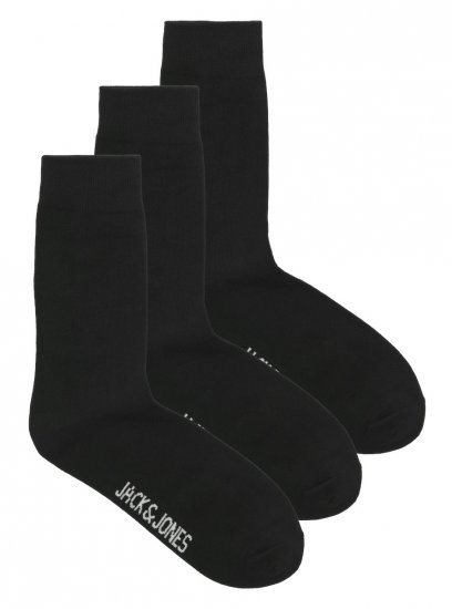 Jack & Jones RAFAEL Socks 3-Pack Black - Ondergoed & zwem - Grote Maten Ondergoed Heren