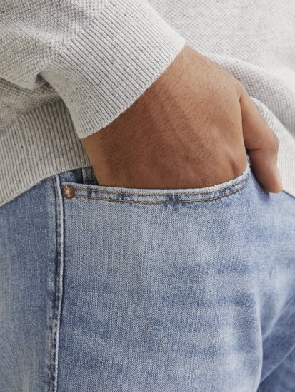 Jack & Jones GLENN CB 625 Jeans Blue Denim - Jeans & broeken - Jeans & Broeken Grote Maten Heren