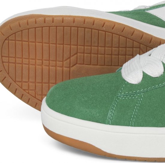 Jack & Jones Miles SYN Suede Sneakers Verdant Green - Herenschoenen 40-52 - 