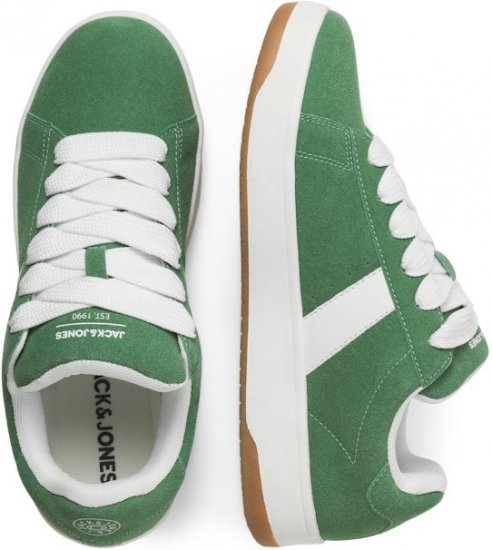 Jack & Jones Miles SYN Suede Sneakers Verdant Green - Herenschoenen 40-52 - 