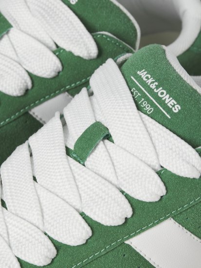 Jack & Jones Miles SYN Suede Sneakers Verdant Green - Herenschoenen 40-52 - 