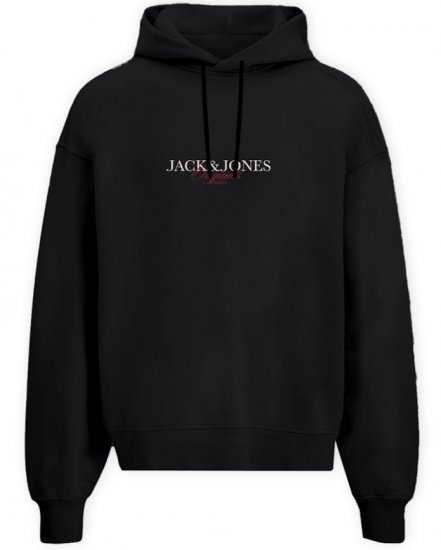 Jack & Jones Billyburg Sweatshirt Black - Sweaters & hoodies - Sweaters & Hoodies Grote Maten Heren