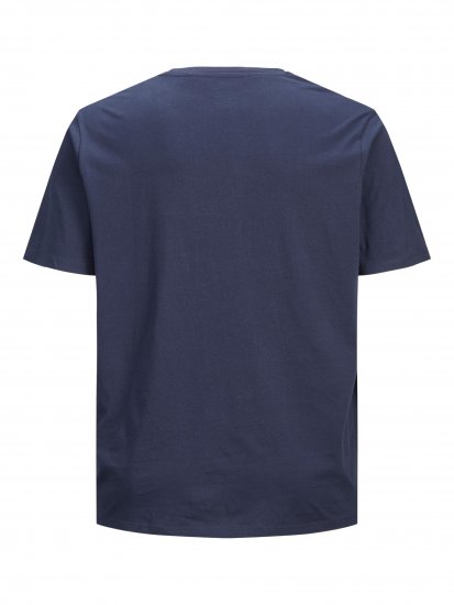 Jack & Jones Organic Basic T-shirt Navy Blazer - T-shirts - Grote Maten T-shirts Heren
