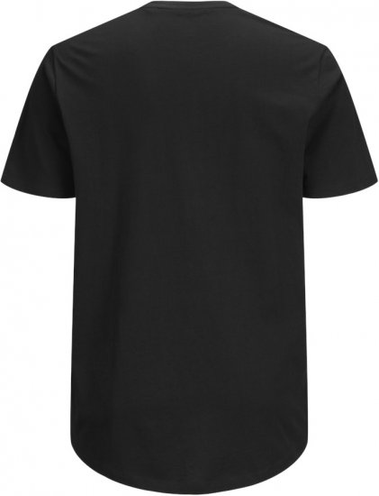 Jack & Jones NOA Crew Neck T-Shirt Black - T-shirts - Grote Maten T-shirts Heren