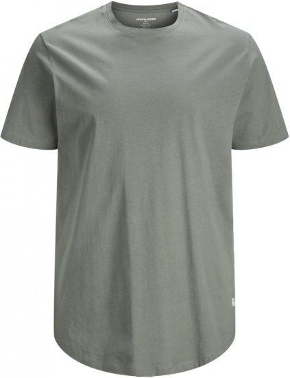 Jack & Jones NOA Crew Neck T-Shirt Grey - T-shirts - Grote Maten T-shirts Heren