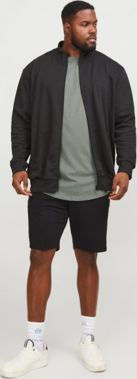 Jack & Jones NOA Crew Neck T-Shirt Grey - T-shirts - Grote Maten T-shirts Heren
