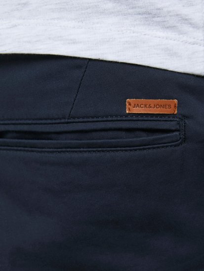Jack & Jones JPSTBOWIE Chino Shorts Navy Blazer - Korte broeken - Grote Maten Korte Broeken Heren
