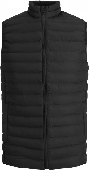 Jack & Jones JJERECYCLE BODYWARMER Black - Jassen - Grote Maten Herenjassen