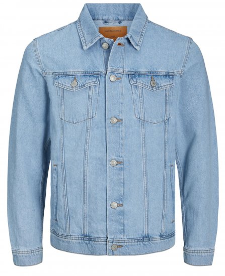 Jack & Jones JJIJEAN Denim jacket Blue Denim - Jassen - Grote Maten Herenjassen