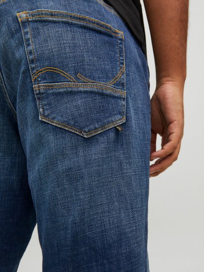 Jack & Jones GLENN FOX GE 348 Jeans Blue Denim - Jeans & broeken - Jeans & Broeken Grote Maten Heren