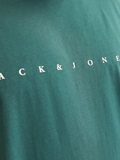 Jack & Jones STAR T-Shirt Deep Teal - T-shirts - Grote Maten T-shirts Heren