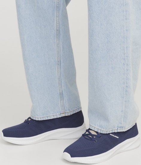 Jack & Jones Croxley Sneakers Medieval Blue/Moonbeam - Herenschoenen 40-52 - 