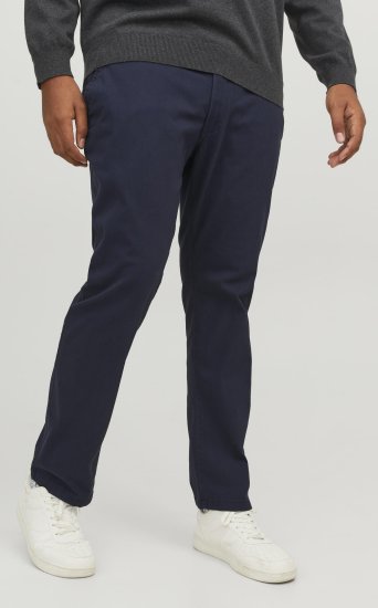 Jack & Jones JPSTMARCO JJDAVE Chinos Navy Blazer - Jeans & broeken - Jeans & Broeken Grote Maten Heren