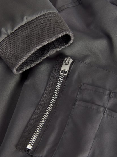 Jack & Jones RUSH Bomber Jacket Grey - Jassen - Grote Maten Herenjassen