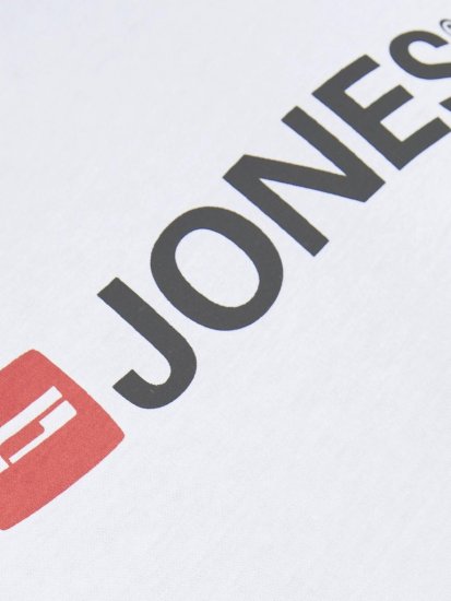 Jack & Jones JJECORP LOGO T-Shirt White - T-shirts - Grote Maten T-shirts Heren