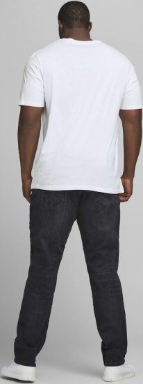 Jack & Jones JJECORP LOGO T-Shirt White - T-shirts - Grote Maten T-shirts Heren