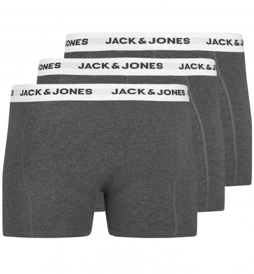 Jack & Jones JACBASIC Boxers 3-pack Grey - Ondergoed & zwem - Grote Maten Ondergoed Heren