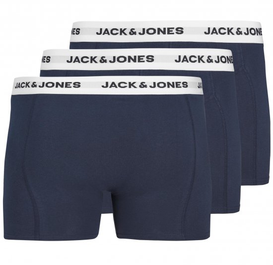 Jack & Jones JACBASIC Boxers 3-pack Navy - Ondergoed & zwem - Grote Maten Ondergoed Heren