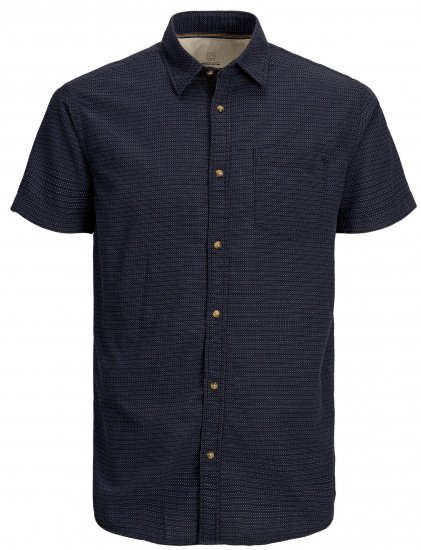 Jack & Jones JORABEL Casual Shirt Navy - Overhemden - Overhemden Grote Maten Heren