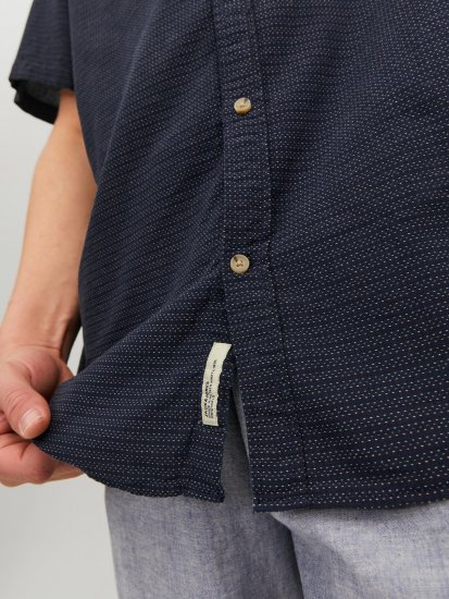 Jack & Jones JORABEL Casual Shirt Navy - Overhemden - Overhemden Grote Maten Heren