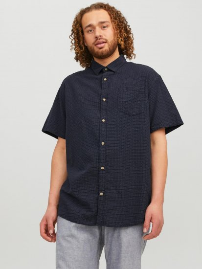Jack & Jones JORABEL Casual Shirt Navy - Overhemden - Overhemden Grote Maten Heren