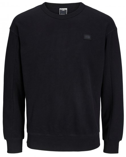 Jack & Jones JCOCLASSICS Crew Neck Sweater Black - Sweaters & hoodies - Sweaters & Hoodies Grote Maten Heren