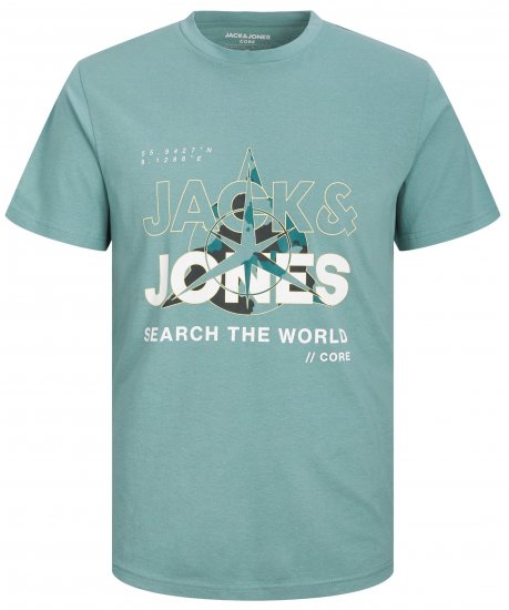 Jack & Jones JCOHUNT T-Shirt Trellis - T-shirts - Grote Maten T-shirts Heren