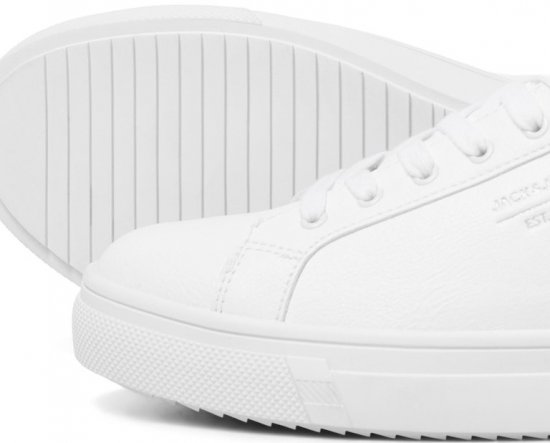 Jack & Jones Bale Sneakers Bright White - Herenschoenen 40-52 - 