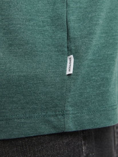 Jack & Jones ORGANIC T-Shirt Green/Melange - T-shirts - Grote Maten T-shirts Heren