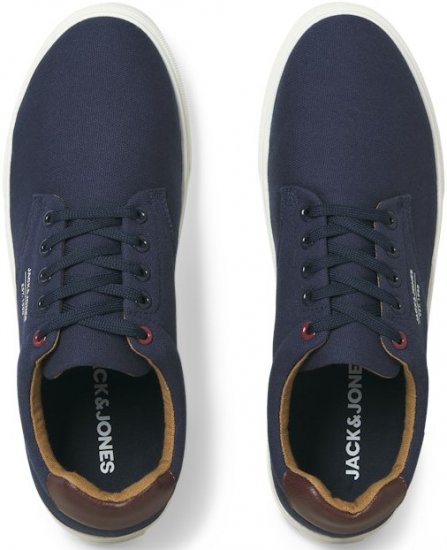 Jack & Jone Mission Canvas Sneakers Navy Blazer - Herenschoenen 40-52 - 