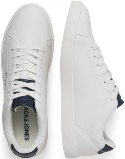 Jack & Jones Bosley Sneakers White/NAVY BLAZE - Herenschoenen 40-52 - 