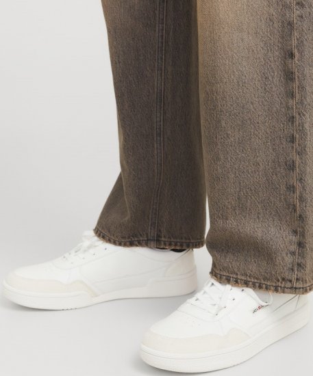 Jack & Jones Bounce Sneakers White/Navy BLAZE - Herenschoenen 40-52 - 