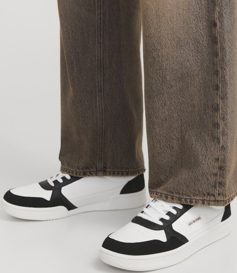 Jack & Jones Bounce Sneakers Black/White - Herenschoenen 40-52 - 