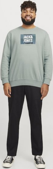 Jack & Jones HUDSON Sweatshirt Iceberg Green - Sweaters & hoodies - Sweaters & Hoodies Grote Maten Heren