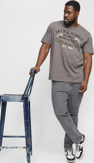Jack & Jones GLENN ORIGINAL SQ 703 Grey Denim - Jeans & broeken - Jeans & Broeken Grote Maten Heren