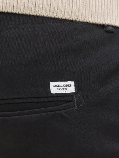 Jack & Jones Dave Chino Shorts Black - Korte broeken - Grote Maten Korte Broeken Heren