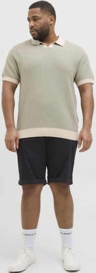 Jack & Jones Dave Chino Shorts Black - Korte broeken - Grote Maten Korte Broeken Heren