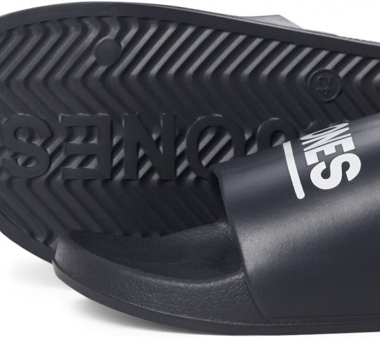 Jack & Jones Wollie Slippers Black - Herenschoenen 40-52 - 