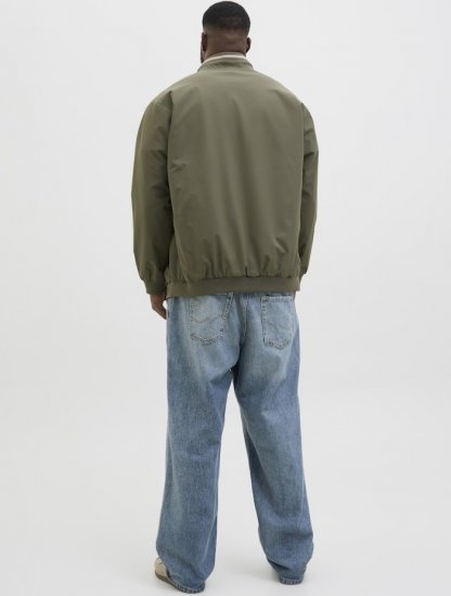 Jack & Jones Brad Bomber Jacket Tea Leaf - Jassen - Grote Maten Herenjassen