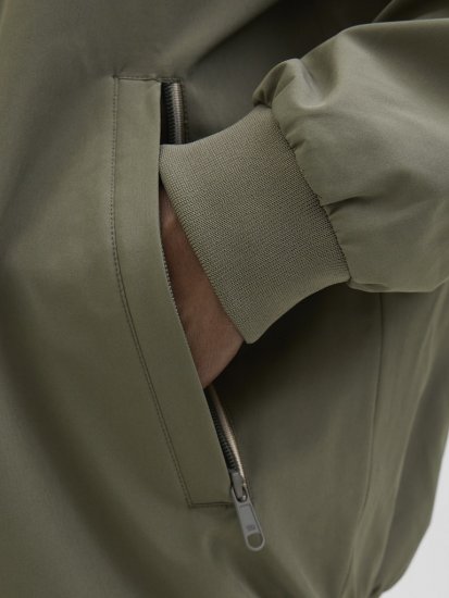 Jack & Jones Brad Bomber Jacket Tea Leaf - Jassen - Grote Maten Herenjassen