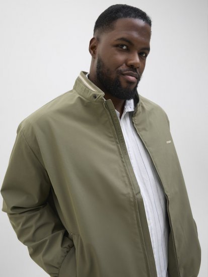 Jack & Jones Brad Bomber Jacket Tea Leaf - Jassen - Grote Maten Herenjassen