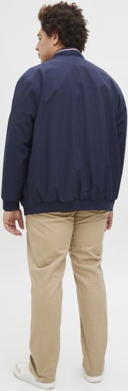 Jack & Jones Brad Bomber Jacket Seaborne - Jassen - Grote Maten Herenjassen