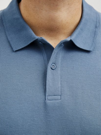 Jack & Jones AUSTIN CLASSIC Polo Blue - Polo shirts - Grote Maten Poloshirts Heren
