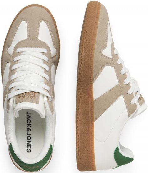 Jack & Jones Valencia Sneakers White/Travertine - Herenschoenen 40-52 - 