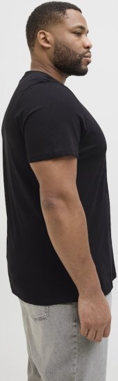 Jack & Jones Anatomy Skull Crew Neck T-Shirt Black - T-shirts - Grote Maten T-shirts Heren