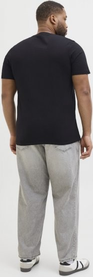 Jack & Jones Anatomy Skull Crew Neck T-Shirt Black - T-shirts - Grote Maten T-shirts Heren