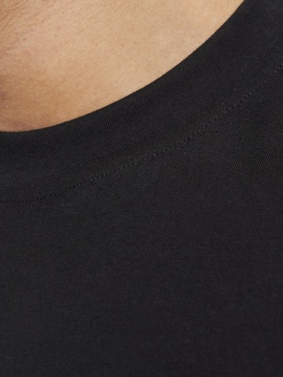 Jack & Jones Tarmac Camo Crew Neck T-Shirt Black - T-shirts - Grote Maten T-shirts Heren
