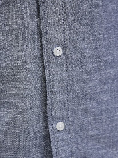 Jack & Jones Summer Shield Short Sleeve Shirt Faded Denim - Overhemden - Overhemden Grote Maten Heren