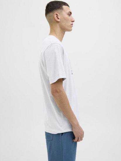 Jack & Jones Calma Crew Neck T-Shirt Gray Dawn - T-shirts - Grote Maten T-shirts Heren